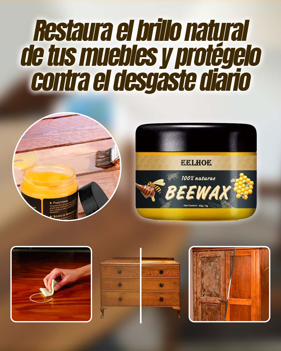 Combo Cuidado de cueros y madera