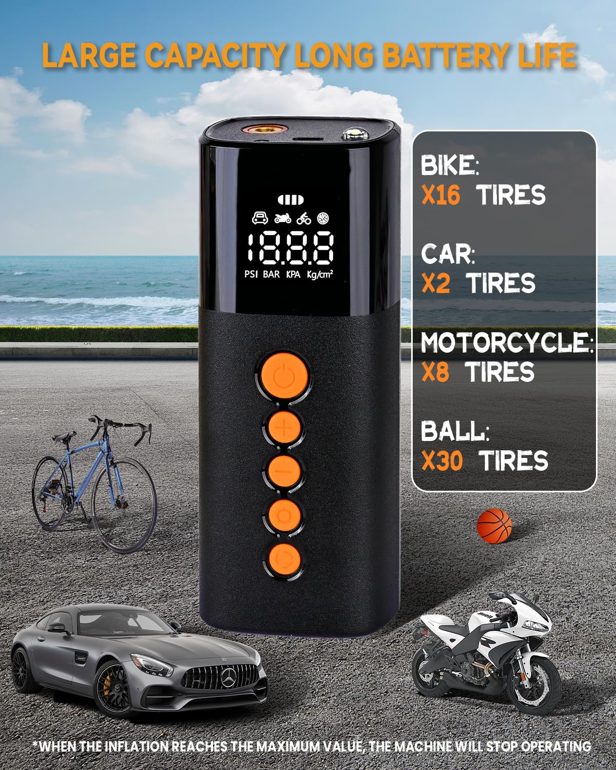 COMPRESOR DE AIRE PORTÁTIL