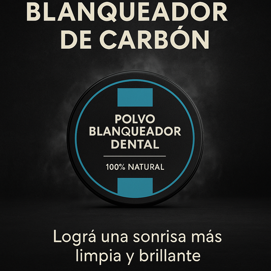 Blanqueador Dental con Carbón – Natural, Seguro y Efectivo