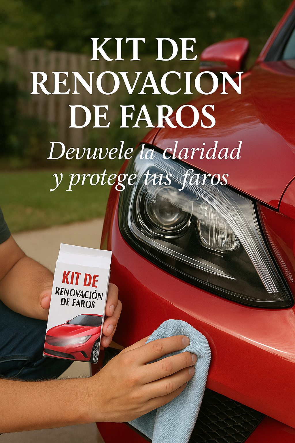 Kit de Renovación de Faros – Resultado Profesional en Casa