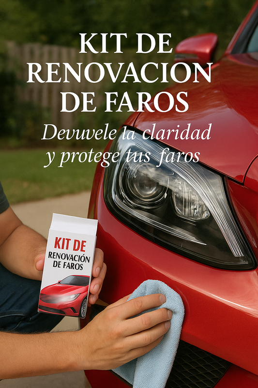 Kit de Renovación de Faros – Resultado Profesional en Casa