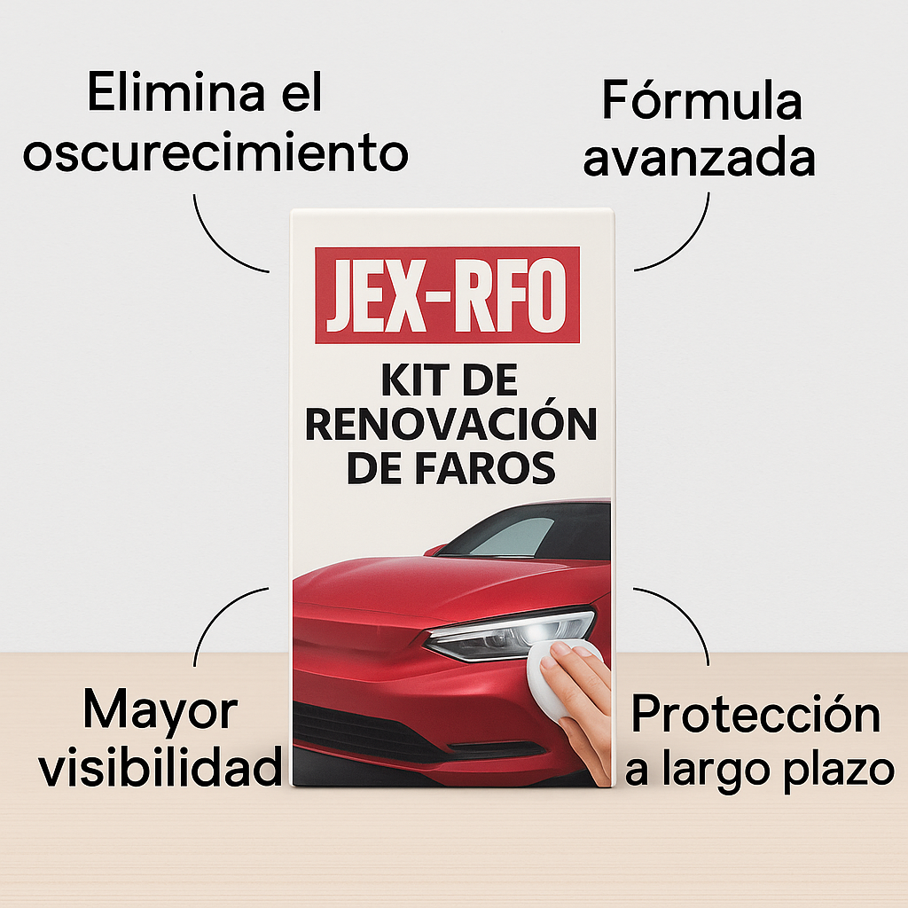 Kit de Renovación de Faros – Resultado Profesional en Casa