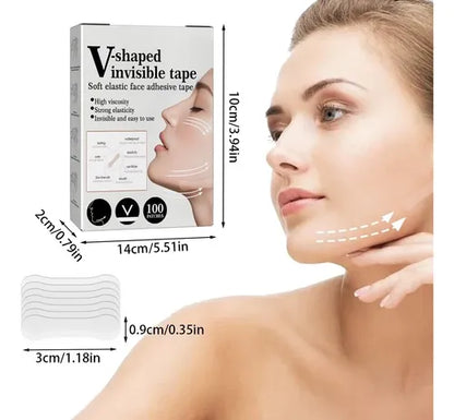CINTA DE ESTIRAMIENTO FACIAL INVISIBLE