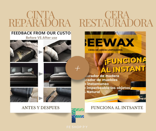 Combo Cuidado de cueros y madera
