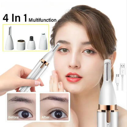 Depiladora Electrica 4en1 Multifuncional